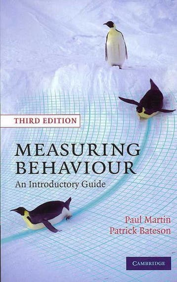 Measuring Behaviour - Paul Martin 9780521535632, Verzenden, Gelezen, Paul Martin