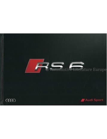 2015 AUDI RS6 AVANT HARDCOVER BROCHURE DUITS, Boeken, Nieuw, Audi, Author
