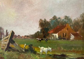 Bartus Korteling (1853-1930) - NO RESERVE On the Dutch