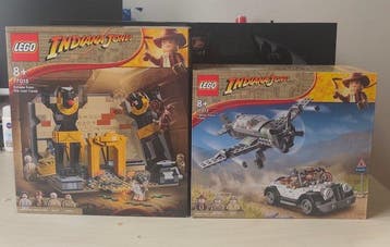Lego Set - Indiana Jones - LEGO 77013 + 77012 - Indiana, Nieuw
