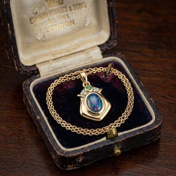 Zonder minimumprijs - Ketting met hanger - 14 karaat Zilver,