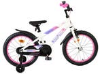 Volare Lily Kinderfiets - Meisjes - 18 inch - Wit Roze Paars, Fietsen en Brommers, Ophalen of Verzenden, Nieuw, 16 tot 20 inch