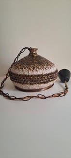 Plafondlamp - Keramiek - Vintage Brutalist-hanger, Antiek en Kunst