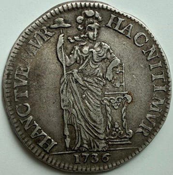 Nederland, Overijssel 1 Gulden 1736/17?6 / potentiële
