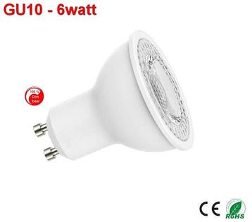 GU10 dimbare ledspot (wit) 6w Natural-wit, Verzenden, Nieuw