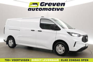Ford Transit Custom 2.0 TDCI L2H1 Trend, Stof, Gebruikt, Euro 6, Wit