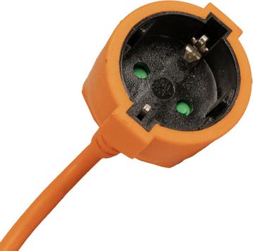 Technik PVC verlengkabel 5 meter oranje 3x1.5mm2, Ophalen of Verzenden, Nieuw