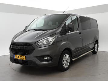 Ford Transit Custom 340 2.0 TDCI L2H1 170 PK DUBBEL CAB AUT., Automaat, Stof, Gebruikt, Euro 6