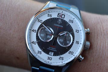 Horloge Tag Heuer Calibre 36 Flyback 06/2023 Full set, Nieuw, Staal, Staal, Polshorloge, Nieuw