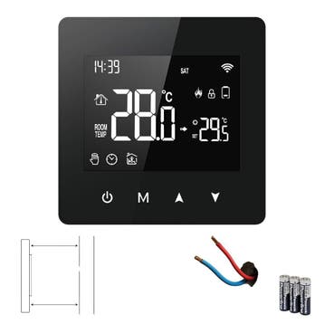 Wifi Opbouw Thermostaat met Touchscreen voor C.V. Installati, Ophalen of Verzenden, Nieuw