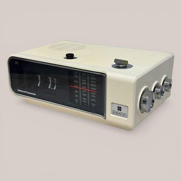 Flip klok - National Panasonic Matsushita Space Age Plastic