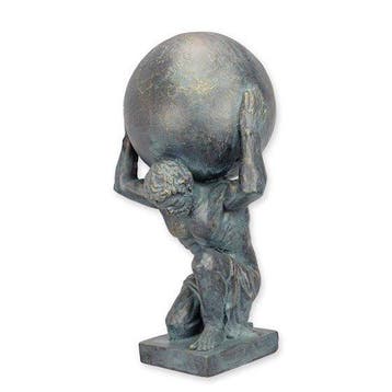 sculptuur, Atlas beeld - 69 cm - MGO