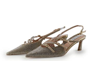 Steve Madden Slingbacks in maat 39 Goud, Overige kleuren, Verzenden, Steve Madden, Zo goed als nieuw