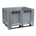 Palletbox kunststof 120x100x76cm gesloten, 3-sledes, nieuw -, 100 cm of meer, 60 cm of meer, Overige typen, Nieuw