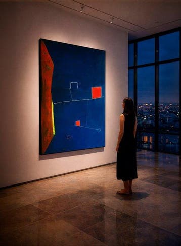 Maurizio Valch (1972) - XXL - Red Strata Monolith