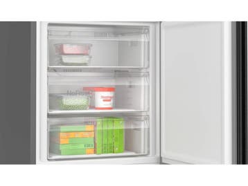 BOSCH KGN492XCF - Koelvriescombinatie - NoFrost - Geborsteld, Witgoed en Apparatuur, Koelkasten en IJskasten, Verzenden, Zo goed als nieuw