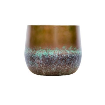 Green Bubble - Pot Elisa mystic bronze - D44 x H39 - Ø, Ophalen of Verzenden, Nieuw