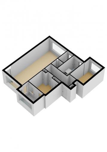 Te Huur 3 Kamer Appartement Troelstraweg In Dordrecht, Dordrecht, Direct bij eigenaar, Appartement, Zuid-Holland
