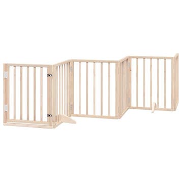 Puppyren hout 6-panelen | Tweedekansje | OP=OP, Dieren en Toebehoren, Ophalen of Verzenden, Zo goed als nieuw