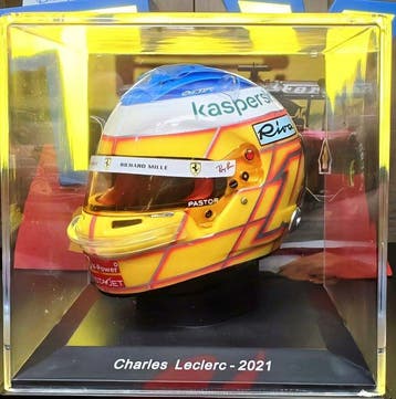 Bell Helmets - Model bestelwagen - ferrari - Charles Leclerc, Nieuw