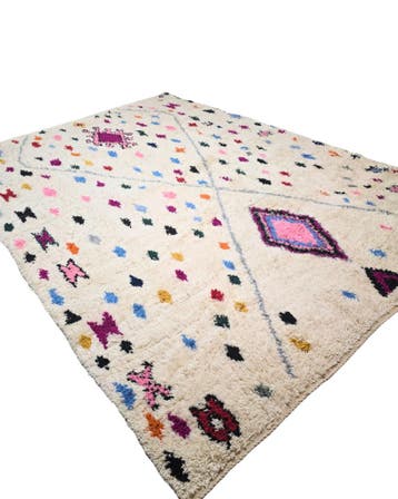 Groot Berber tapijt Azilal 350x250 wollen vloerkleed Marokko, 200 cm of meer, Rechthoekig, Nieuw, 200 cm of meer