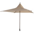 Vivenda stokparasol 270x270 cm wenge frame beach 4 Seasons, Tuin en Terras, Ophalen of Verzenden, Nieuw