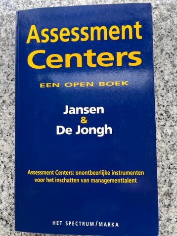 Assessment Centers – een open boek, Verzenden, Gelezen, Management, Jansen & De Jongh