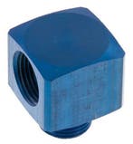 90° L-Koppeling G3/8 Buitendraad X Binnendraad Aluminium, Verzenden, Nieuw