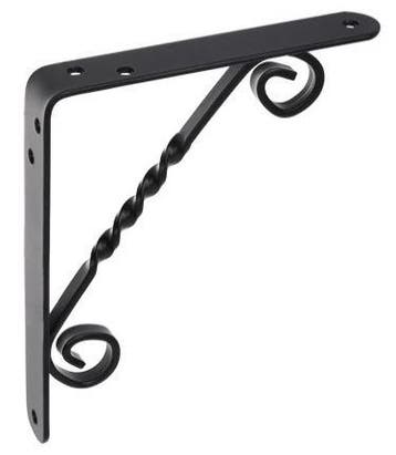 Plankdrager Klassiek zwart 250x200, Huis en Inrichting, Woonaccessoires | Wandplanken en Boekenplanken, Verzenden, Nieuw