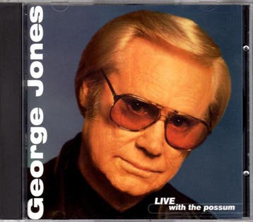 George Jones - Live With The Possum, Ophalen of Verzenden, Gebruikt