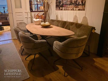 Eetkamertafel Skippy (eiken), Nieuw