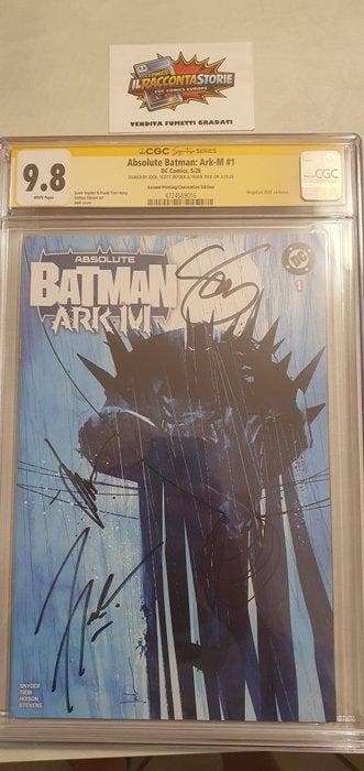 Batman #1 - Absolute Batman: Ark-M #1 - 1 Signed comic,, Boeken, Nieuw