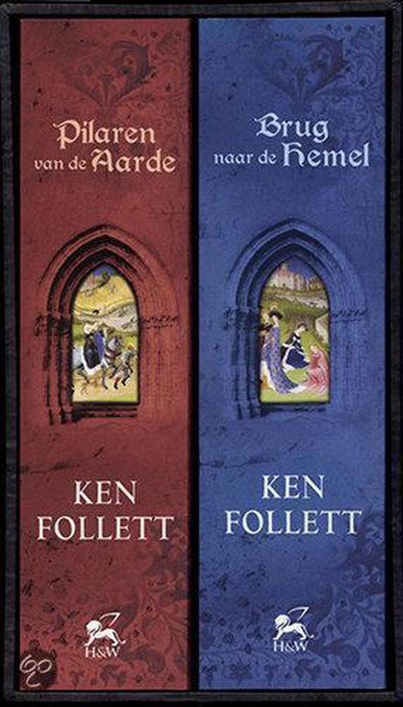 Pilaren aarde brug hemel cassette - Ken Follett, Boeken, Thrillers, Zo goed als nieuw, Verzenden