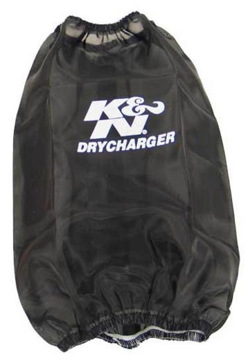 K&N Drycharger Black Air Filter Wrap - Round Tapered, Ophalen of Verzenden