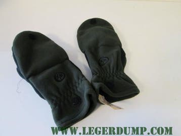 Outdoor fleece SMS Glove Jagers handschoen zwart groen, Ophalen of Verzenden, Nieuw