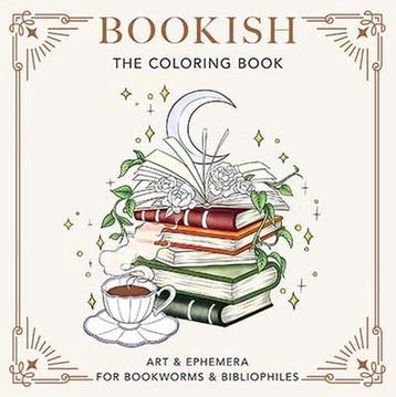 9780486855202 Bookish: The Coloring Book (Art  Ephemera f..., Boeken, Verzenden, Zo goed als nieuw, Dover Publications
