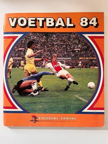 1984 Panini Voetbal 84 Sticker album - Excellent (EX), Nieuw