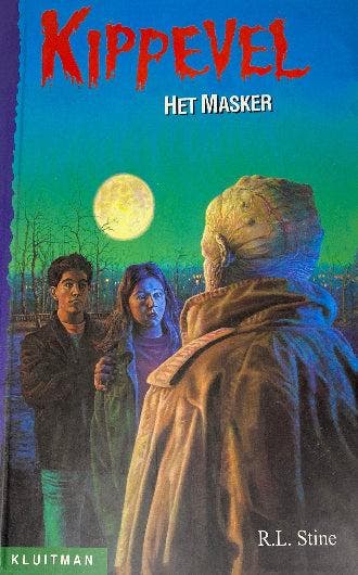 Het Masker - NL - R.L. Stine - Hardcover, Boeken, Fantasy, Gelezen, Ophalen of Verzenden