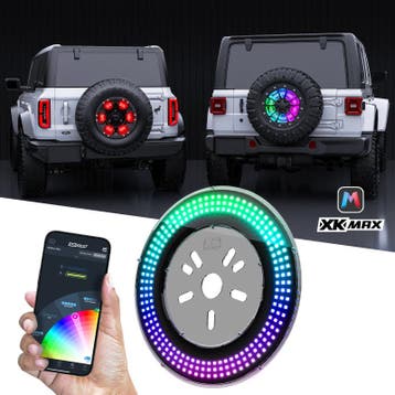 XK Glow XKmax RGBW 5th Wheel Light for Ford Bronco, Ophalen of Verzenden, Nieuw