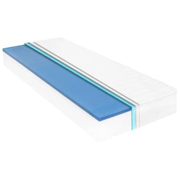 vidaXL Matras 18 cm visco-traagschuim 120x200 cm H2, Verzenden, Nieuw