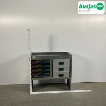 Aluca bedrijfswageninrichting 1010x420x950mm (3066), Auto diversen, Ophalen of Verzenden