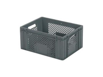 Stapelkrat - 400 x 300 x H 193 mm - geheel geperforeerd -, Ophalen of Verzenden, Nieuw