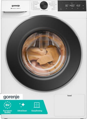 Gorenje W5G484A3P1 - Wasmachine - 8 kg - 1300 tpm -, Witgoed en Apparatuur, Ophalen of Verzenden, Nieuw, Voorlader, 85 tot 90 cm