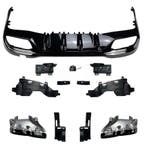 Diffuser With Chrome Exhaust Tips Voor Mercedes C Class, Auto-onderdelen, Ophalen of Verzenden, Nieuw