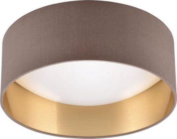 Plafondlamp REALITY LOCARNO Plafonniere - Taupe -  –, Verzenden, Nieuw