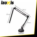 Izoxis 2-in-1 bureaulamp – verstelbare metalen arm, dimba., Ophalen of Verzenden, Nieuw