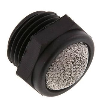 G1/2 PA Compact Pneumatische Geluiddemper 1.4301 Draadgaas, Verzenden, Nieuw