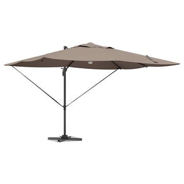vidaXL Parasol 351 x 250 x 253 cm Polyester en Aluminium, Verzenden, Nieuw, 2 tot 3 meter