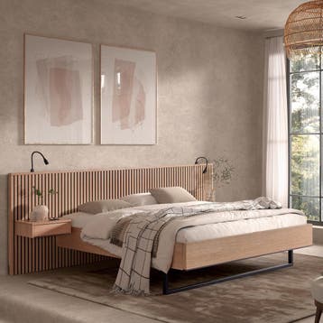 Van Os Ledikant Marriott  2-delig Hoofdbord - 140 x 210, Nieuw