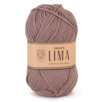 DROPS Lima Uni Colour - 5310 taupe - Wol Garen, Ophalen of Verzenden, Nieuw